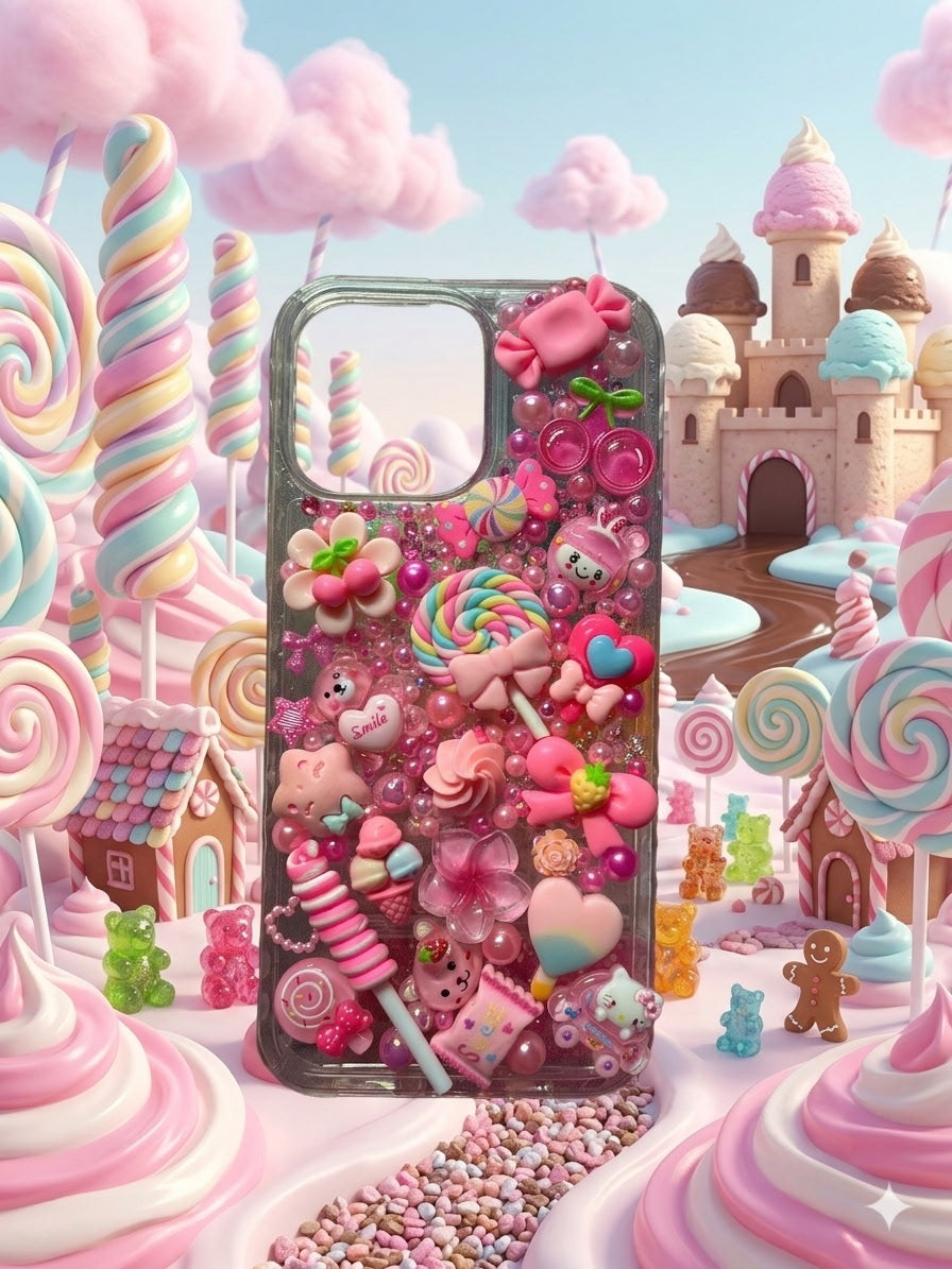 Candy Land Decoden phone case
